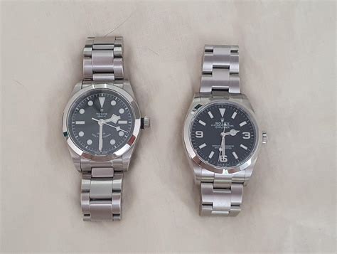 rolex explorer vs tudor|does rolex make tudor watches.